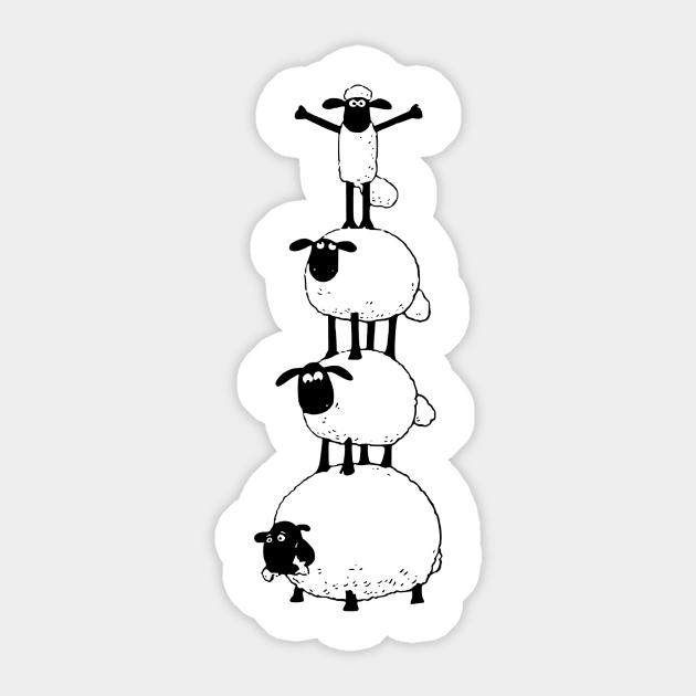 The Sheep Sticker by xam